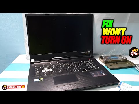 Asus Rog Strix G731GU Won't Turn on: FIX | Repair