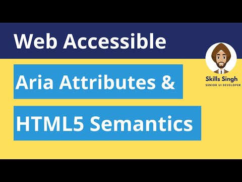 What is ARIA and Semantic HTML? Unlock the Secrets of Web Accessibility!