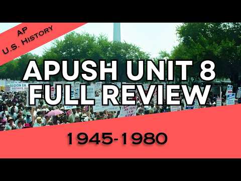 Apush Unit 8 Progress Check