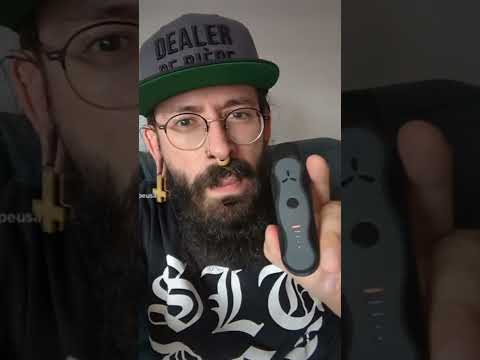 Watch this tongue 🤪! Get your Airvape XS Go now💚 #vape #funnytongue #shorts #coolguy #burnaboy