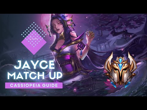 COMO ESTOMPAR JAYCE NO TOP DE CASSIOPEIA | TOP 1 CASSIOPEIA
