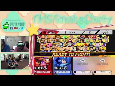 NHS Charity 8: Pulse|Rog (Diddy) vs Smasher1001 (Mega Man)