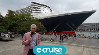 The world's only ocean liner, QM2, spends a day in Sydney - we take you on board.