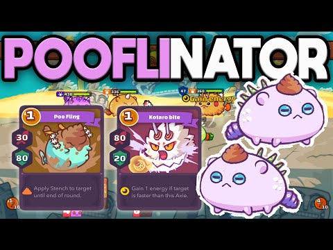 Top Rank Poo fling + Kotaro  build - Axie infinity