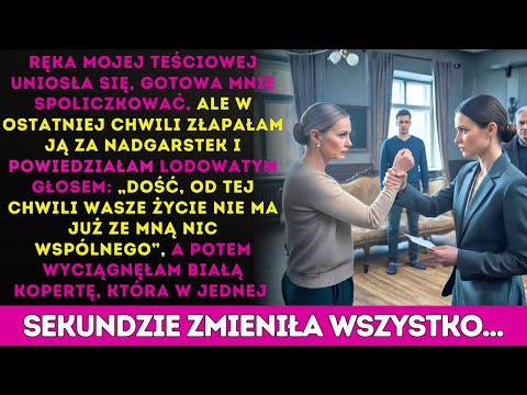 Teściowa podniosła rękę, by mnie spoliczkować… złapałam jej nadgarstek i zaczęła się wojna