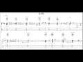 Kenny Burrell - No more (transcription)