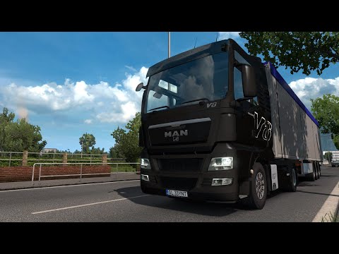 Euro Truck Simulator 2 | MAN TGX Euro 6 | Разучился парковаться!!!