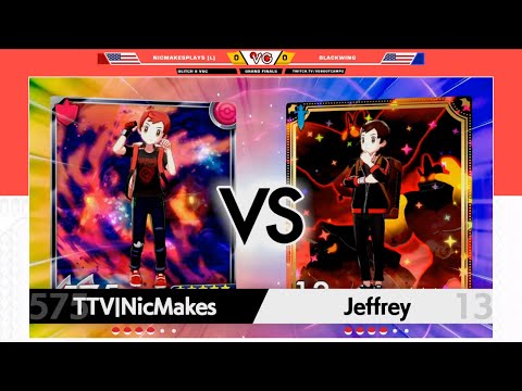 Glitch 8 Pokemon VGC - Blackwing Vs. NicMakesPlays - Grand Finals