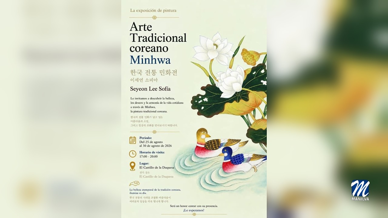 El Castillo acoge una exposición de arte tradicional coreano Minhwa