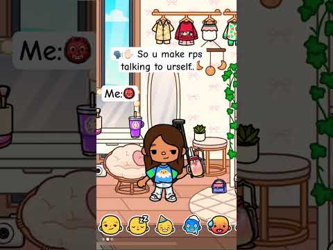 So u make rps talking to urself.. #tocaboca #toca #truth #rps #lol #foryou #fyp #.