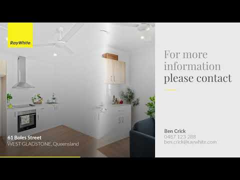 61 Boles Street, West Gladstone, QLD 4680, 5 Bedrooms, 5 Bathrooms, Unit