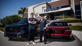 Honda Topgolf | Tee-time with Yuki Tsunoda and Nyck De Vries