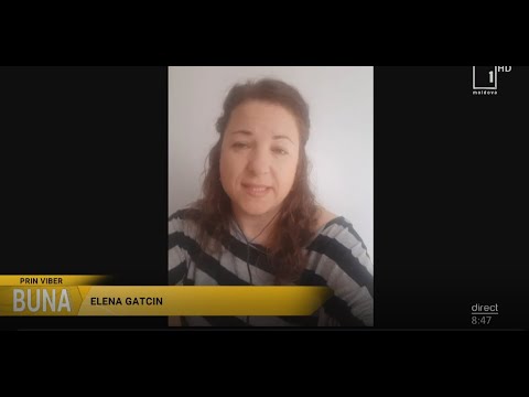 Elena Gatcin, semifinalista unui concurs de talente din România, la „Bună Dimineața”