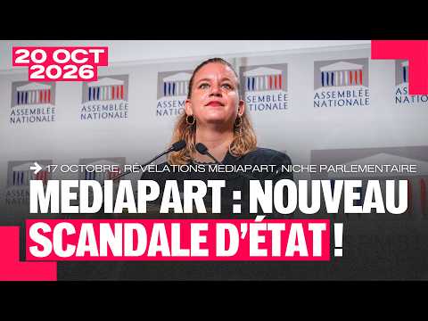 Révélations Mediapart : nouveau scandale d'État ! | Point Presse Hebdo du 20 octobre 2026