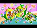 Funny Stickers Challenge! 😍👽 Kids Songs and Funny Cartoons with Pit & Penny