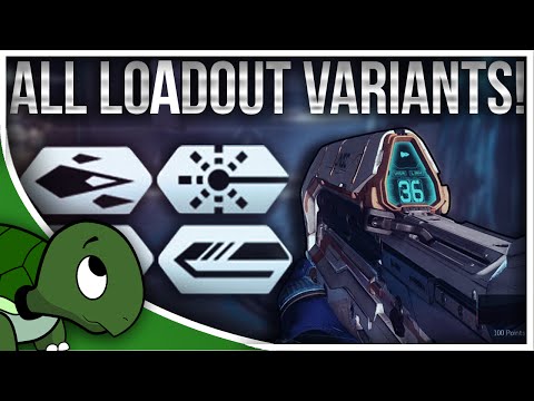 "ALL LOADOUT VARIANTS" | Halo 5 REQ Showcase