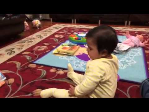 Ashvika and Aarini playing together
