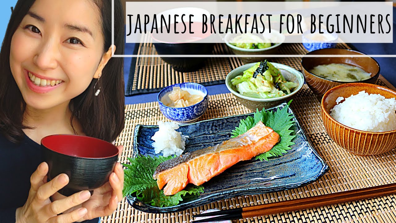 JAPANESE BREAKFAST FOR BEGINNERS/  healthy & authentic Japanese cooking tutorial in English