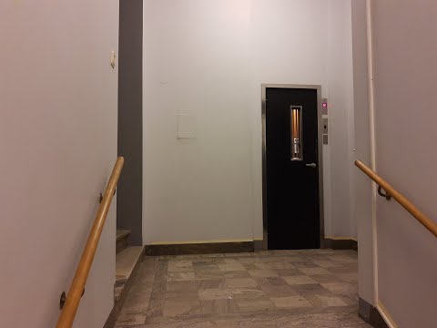 1935 Graham Brothers elevator at Pipersgatan 18 in Stockholm, Sweden