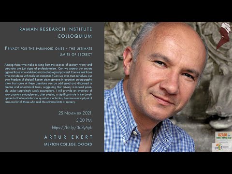Prof. Artur Ekert