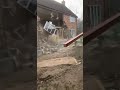 Wall collapsed before metal beam fitted