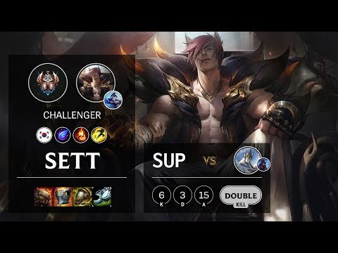 Sett Support vs Galio - KR Challenger Patch 10.12