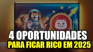 4 CRIPTOMOEDAS QUE PODEM TE FAZER RICO EM 2025 #xrp #safemoon #ripple #catzilla