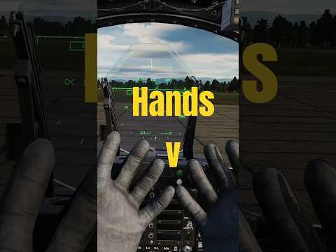 Quick VR Hands Showcase in DCS World