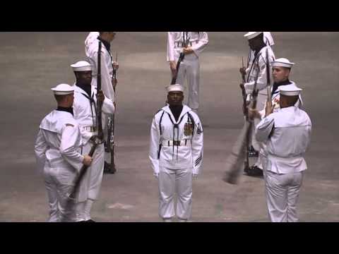 QUEBEC TATTOO 2012 - US NAVY CEREMONIAL GUARD DRILL TEAM - FIMMQ 2012