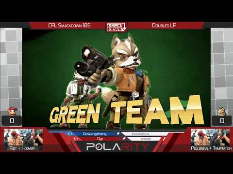 CFL Smackdown 185 WiiU - Riot + Hoover vs Pellonian + Temptation - Doubles LF