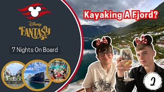 The PERFECT Disney Cruise Day?! Fjord Kayaking & Pirate Night!