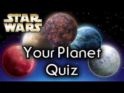 Find out YOUR Star Wars PLANET! - Star Wars Quiz Video