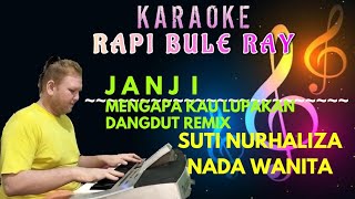 Download lagu J A N J I - SITI NURHALIZA | Karaoke | Nada Wanita | Lirik | Dutmix mp3