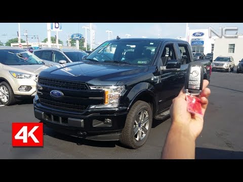 2018 FORD F150 LARIAT 4X4 SUPERCREW - 4K IN DEPTH WALKAROUND STARTUP EXTERIOR INTERIOR BED & TECH