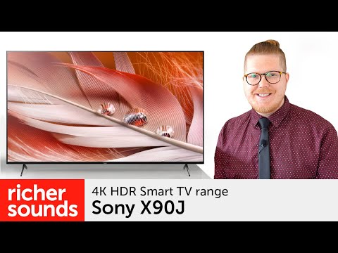 Sony X90J - 4K HDR Smart TV range | Richer Sounds
