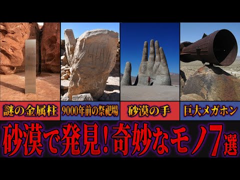 砂漠での不思議な発見 – 「普通のものではありません」