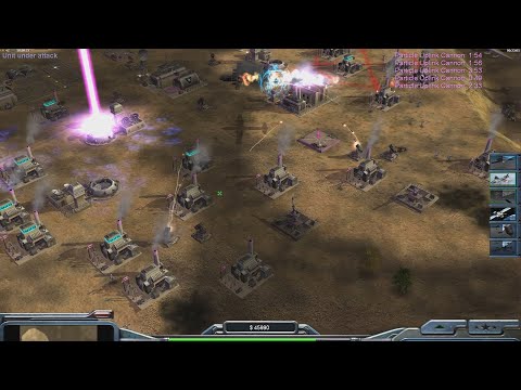 Air Force $10k - Free-For-All - Command & Conquer Generals Zero Hour - 1v7 HARD Gameplay