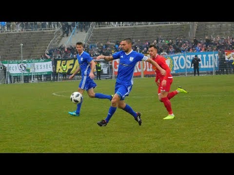 Bramki z meczu Gwardia Koszalin - Kotwica Kołobrzeg (1:1)