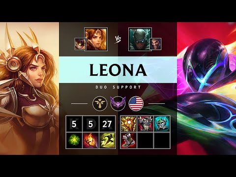 Leona Support vs Pyke - NA Master Patch 25.20