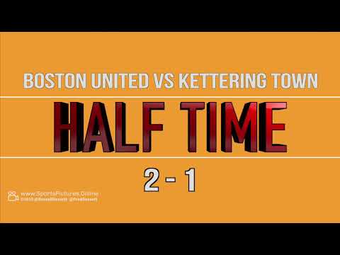 Boston United vs Kettering Town FC Highlights Video