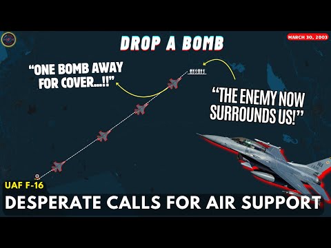F-16s Rescue Desperate Special Operators In breathtaking CAS mission (Chilling audio)