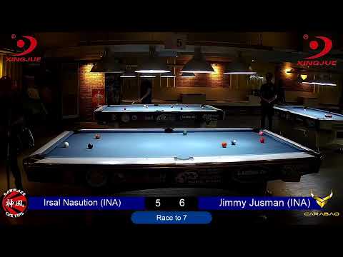 Irsal Nasution (INA) VS Jimmy Jusman (INA) - Asia Qualifier Predator World 10 Ball Championship