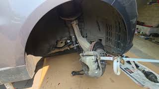 Range Rover L494 and L405 remove right front axle