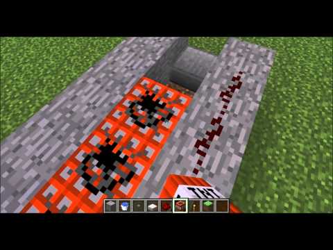 comment construire un canon a tnt sur minecraft