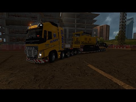 ETS 2 ver.1.27 Volvo fh 2012  карта ProMods 2.16+RusMap 1.7 - почти через всю карту