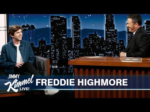 Freddie Highmore on Getting Married, Smuggling “Cocaine” as a Child & The Good Doctor Storylines