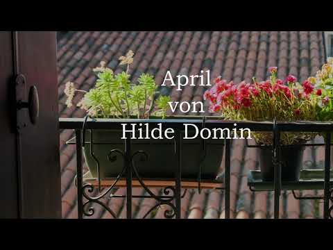 Ulrich Maiwald spricht: "April", ein Gedicht von Hilde Domin