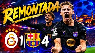 🔥 ¡REMONTADA ÉPICA! GALATASARAY 1-4 BARÇA | Lamine Yamal Desata la Locura en Estambul