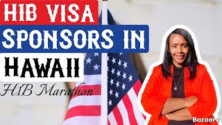HAWAII SCHOOLS THAT SPONSOR H1B VISA!! H1B MARATHON 2025!