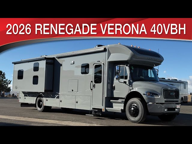 Preview image of 2026 Renegade Verona 40VBH Super C Built For Towing youtube video